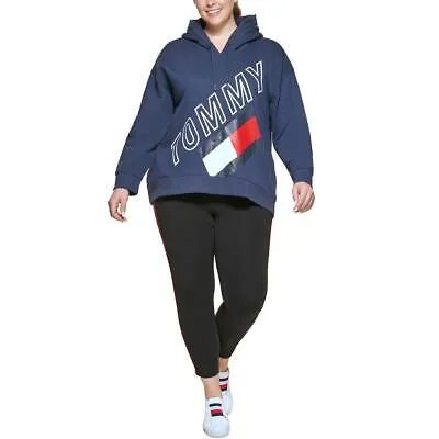 Tommy Hilfiger Sport Женская флисовая худи Comfy Loungewear Plus BHFO 5533