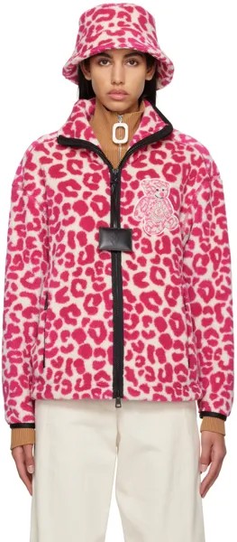 1 Moncler JW Anderson Pink Teddy Sweatshirt Moncler Genius