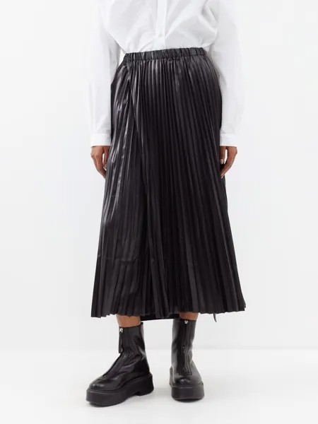 Джинсы с юбкой и вставками из коллаборации с levi's Junya Watanabe, черный