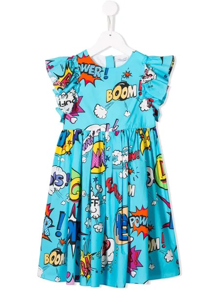Dolce & Gabbana Kids платье с принтом