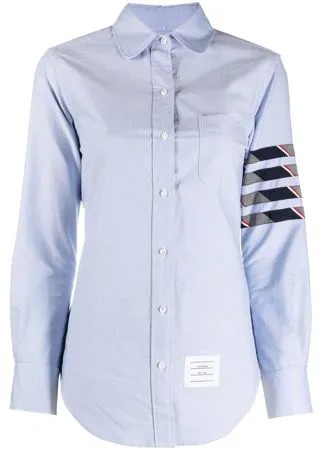 Thom Browne рубашка с полосками 4-Bar