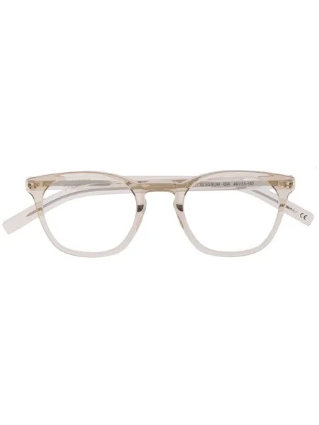Saint Laurent Eyewear очки в роговой оправе