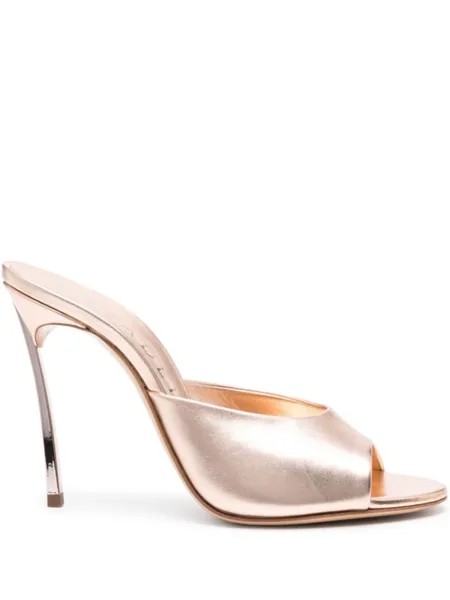 Casadei мюли Blade Flash, розовый