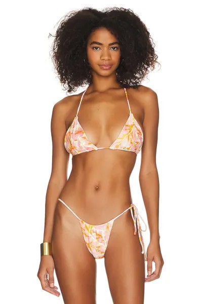 Топ бикини Stone Fox Swim Tropez, цвет Hot Tropix