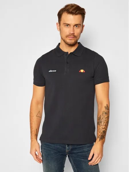Рубашка поло стандартного кроя Ellesse, синий