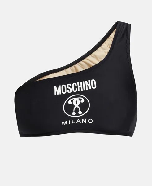 Бикини-топ Moschino, черный