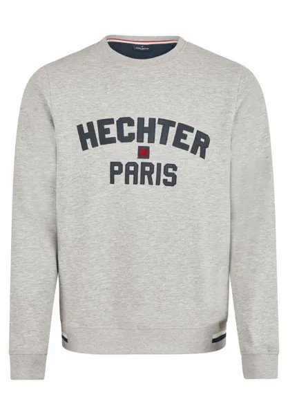Толстовка HECHTER PARIS, темно-серый/пестрый серый