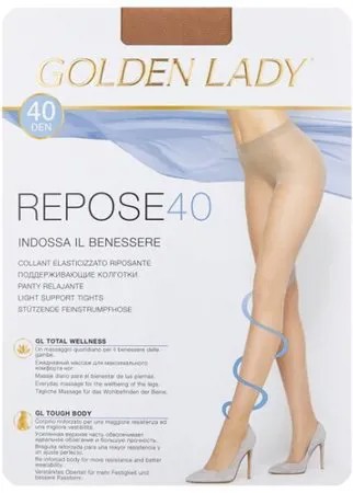 Колготки Golden Lady Repose 40 den, размер 3-M, natural (бежевый)