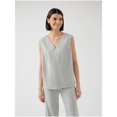 Блуза Pompa, размер 48, серый