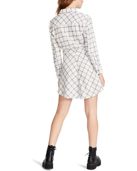 Платье Steve Madden Peyton Dress, цвет Ivory Plaid