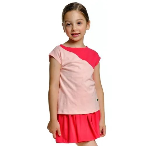 Футболка Mini Maxi, хлопок, размер 98, розовый