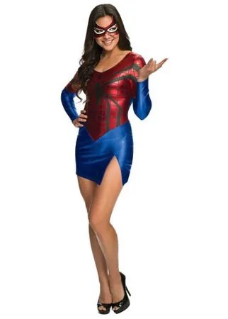 Карнавальный костюм Rubie's Человек-паук в платье женский, S (42-44)