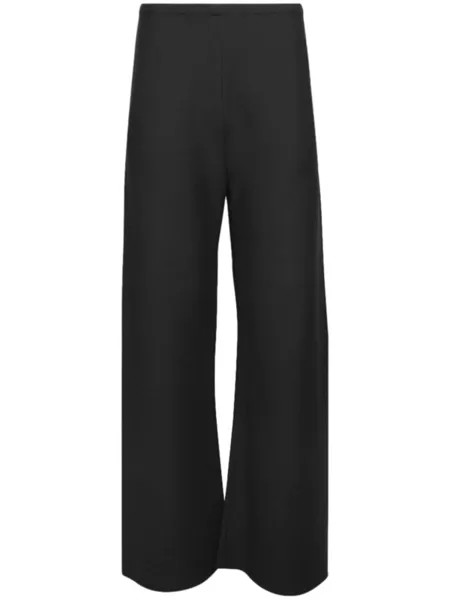 Брюки широкого кроя WARDROBE.NYC, черный