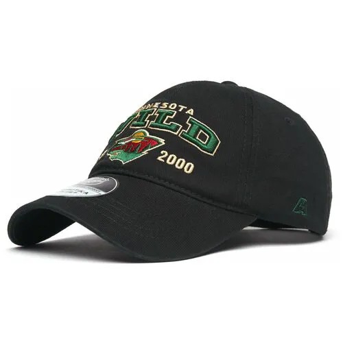 Бейсболка Atributika & Club Minnesota Wild, размер 55-58, черный..