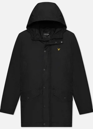 Мужская куртка парка Lyle & Scott Technical, цвет чёрный, размер M