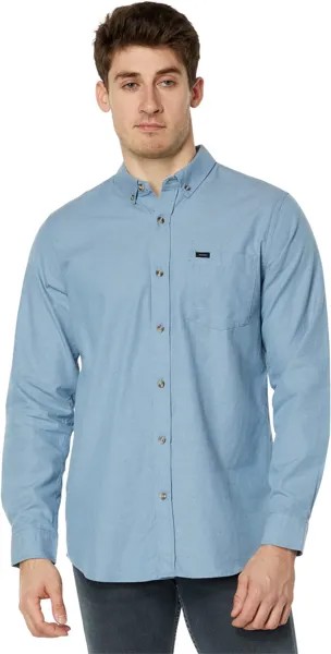 Рубашка Ourtime Long Sleeve Woven Rip Curl, цвет Dusty Blue