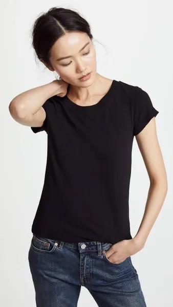 Футболка L'AGENCE Cory Crew Neck, черный