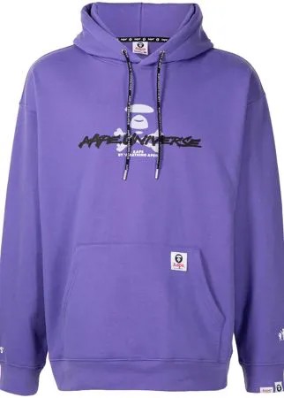 AAPE BY *A BATHING APE® худи с логотипом