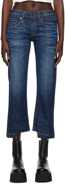 Темно-синие прямые джинсы для мальчика R13
