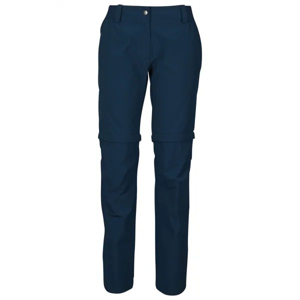 Трекинговые брюки Vaude Women's Farley Stretch Zip Off II, цвет Dark Sea