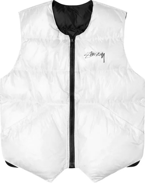 Жилет Stussy x Our Legacy x Crescent Down Works Reversible Vest 'White', белый