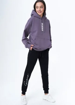 Спортивные брюки женские Guess O1BA11 черные 44 RU