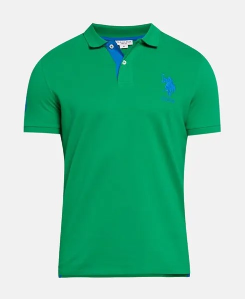 Рубашка поло U.S. Polo Assn., зеленый