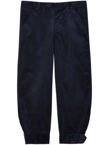 Comme Des Garçons Shirt зауженные брюки, синий