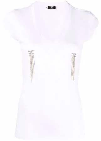 Elisabetta Franchi футболка с логотипом