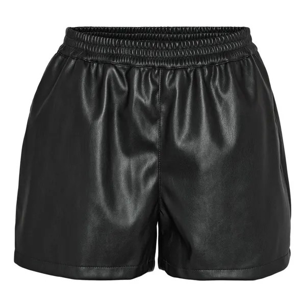 Шорты Noisy May Andy Pu High Waist, черный