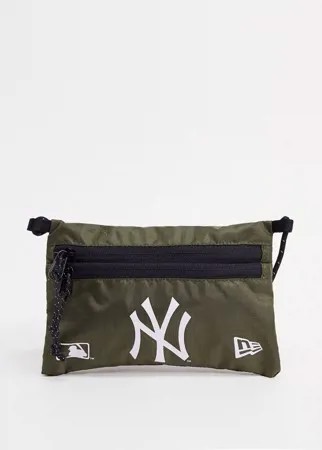 Зеленая сумка мини на бок New Era NY Sacoche-Зеленый
