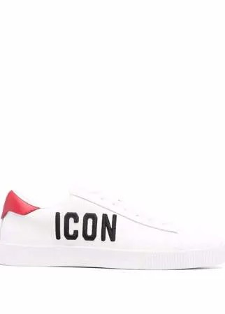 Dsquared2 кеды с вышивкой Icon