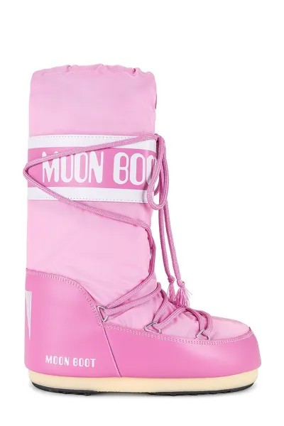 Ботинки MOON BOOT Icon Nylon, розовый