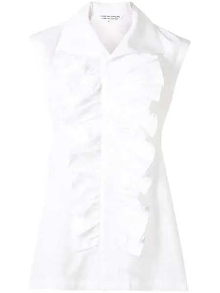 Comme Des Garçons Comme Des Garçons рубашка с оборками