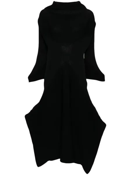 Issey Miyake платье макси Exuberance, черный