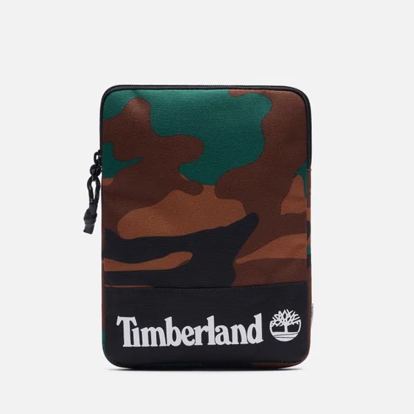 Сумка планшет унисекс Timberland Mini Crossbody Print камуфляжная