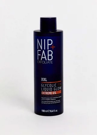 Тоник для лица с гликолевой кислотой 190 мл NIP+FAB Glycolic Fix-Бесцветный