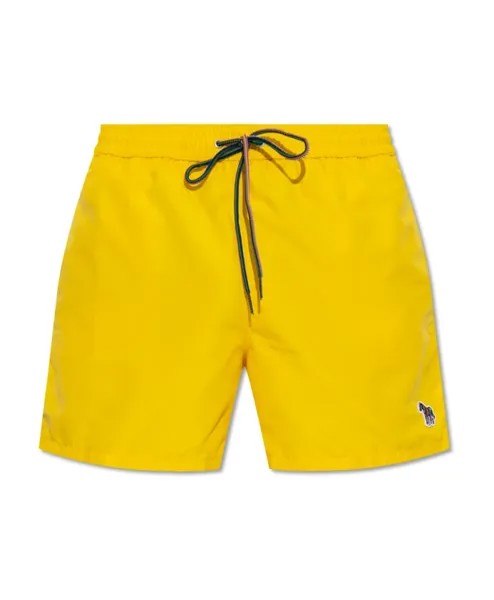 Плавки Шорты с нашивкой Paul Smith, желтый