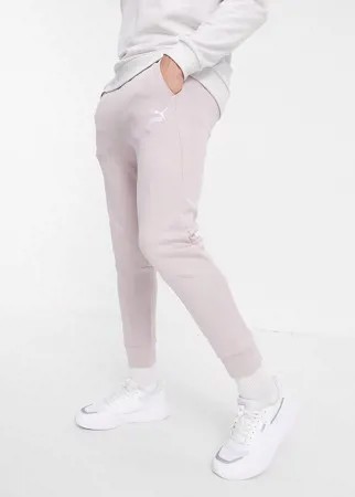 Серо-коричневые джоггеры Puma Classics Tech-Розовый цвет
