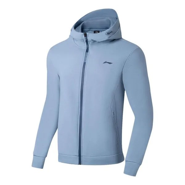 Куртка спортивная куртка nocta tech флис Li-Ning, синий