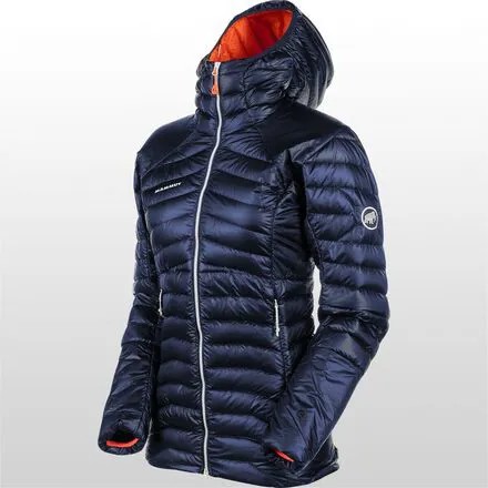 Пуховик Eigerjoch Advanced IN с капюшоном женский Mammut, черный