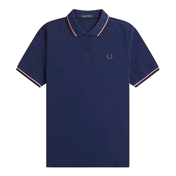 Рубашка-Поло fredperry fp с двумя окантовками Fred Perry, синий