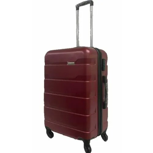 Умный чемодан 4 ROADS Ch0512, 91 л, размер L, красный