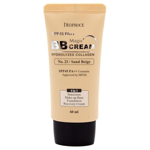 Deoproce BB крем Magic, SPF 45, 60 мл, оттенок: 23 sand beige