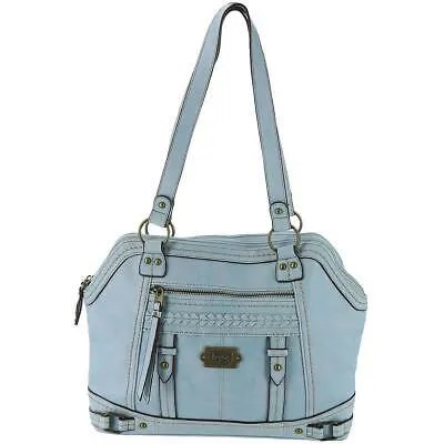BOC Born Concepts Женская синяя сумка-портфель с высоким мостом, большая BHFO 7234