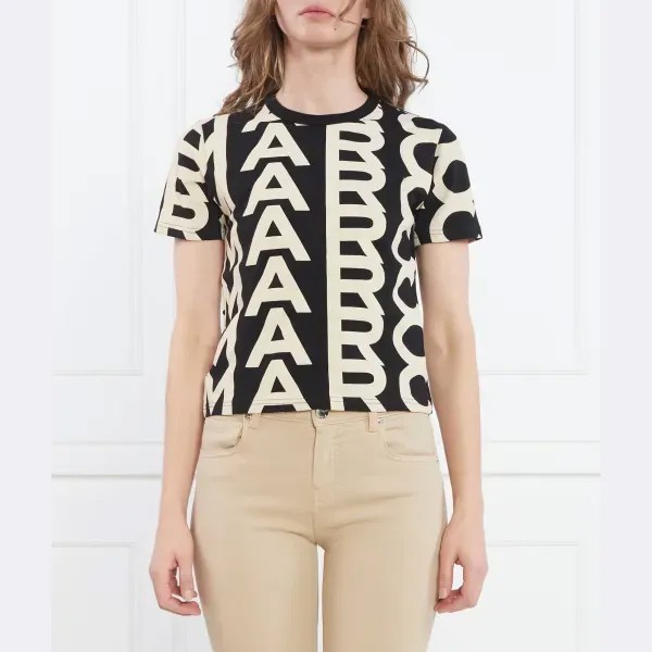 Футболка стандартного кроя Marc Jacobs, черный