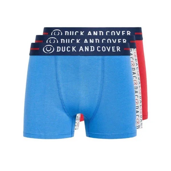 Боксеры Stamper (3 шт.) Duck and Cover, синий