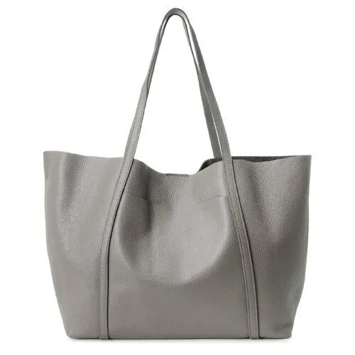 Сумка шоппер diva's bag, серый