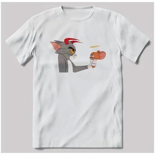 Футболка с принтом Tom and jerry- 17