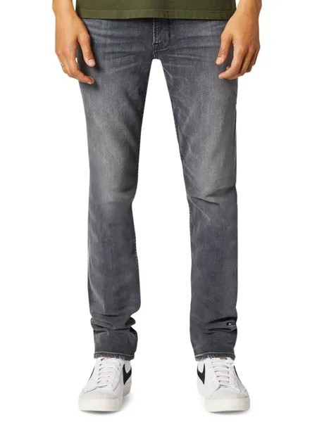 Джинсы Blake Stretch Slim-Straight с эффектом выцветания Hudson Jeans